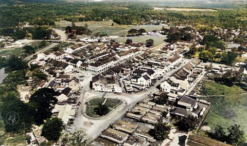 An Air View' of a part of Kajang Town in the 1960's