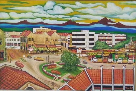 Lukisan Bulatan Kajang (Tapa Seni Rimba, 1982)