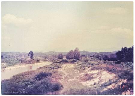 Melihat Kajang Dari Tebing Sg.Langat (Foto Tahun 1988)