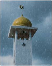 Menara Masjid Kariah Bangi (ketika hujan) Menara Masjid Kariah Bangi (ketika hujan)