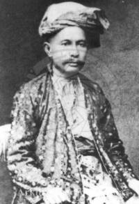 DATO KELANA PETRA SYED ABDUL RAHMAN OF SUNGAI UJONG, SINGAPORE; C.1879