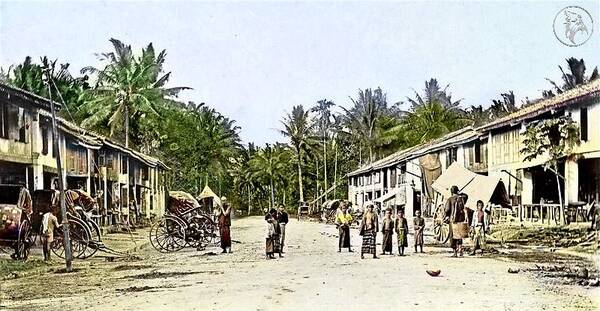 Kuala Lumpur, 1890 - Image of Kampung Rawa