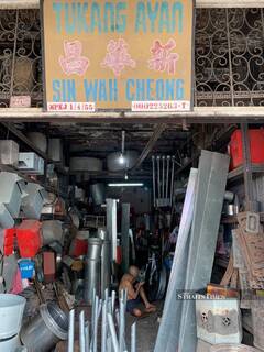 Low at his 70-year-old shop