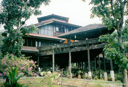 Rudinera, the hand built house by master craftsman Ibrahim Adam.