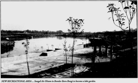 Sungai Air Hitam in Bandar Baru Bangi to become a lake garden