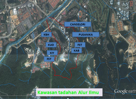 Ketahui Kawasan tadahan Alur Ilmu