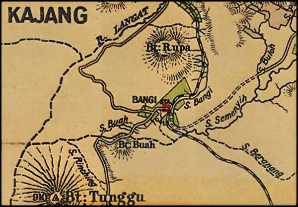 Bangi di Peta1904 Bangi di Peta1904