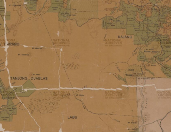 Belum ada sebarang tanda pada peta tahun 1913