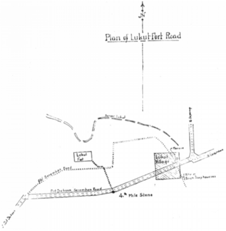 Plan of Lukut Fort Road