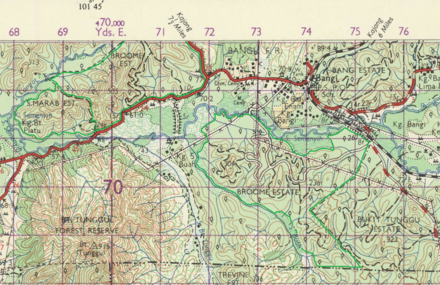 Peta Ladang Broome, 1963