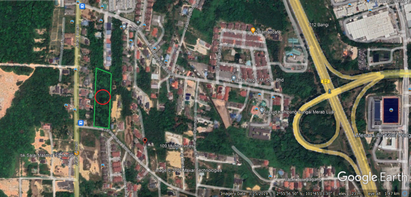 Gambar satelit, tahun 2019