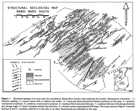 Structural Geological Map